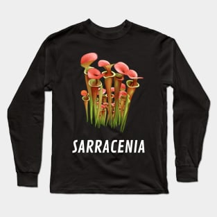 Carnivorous Plant Gift Sarracenia Flava Long Sleeve T-Shirt